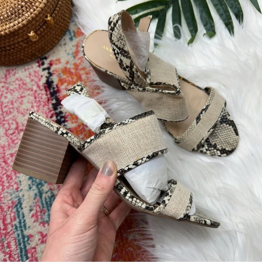 NEW Block Heels Size 6.5